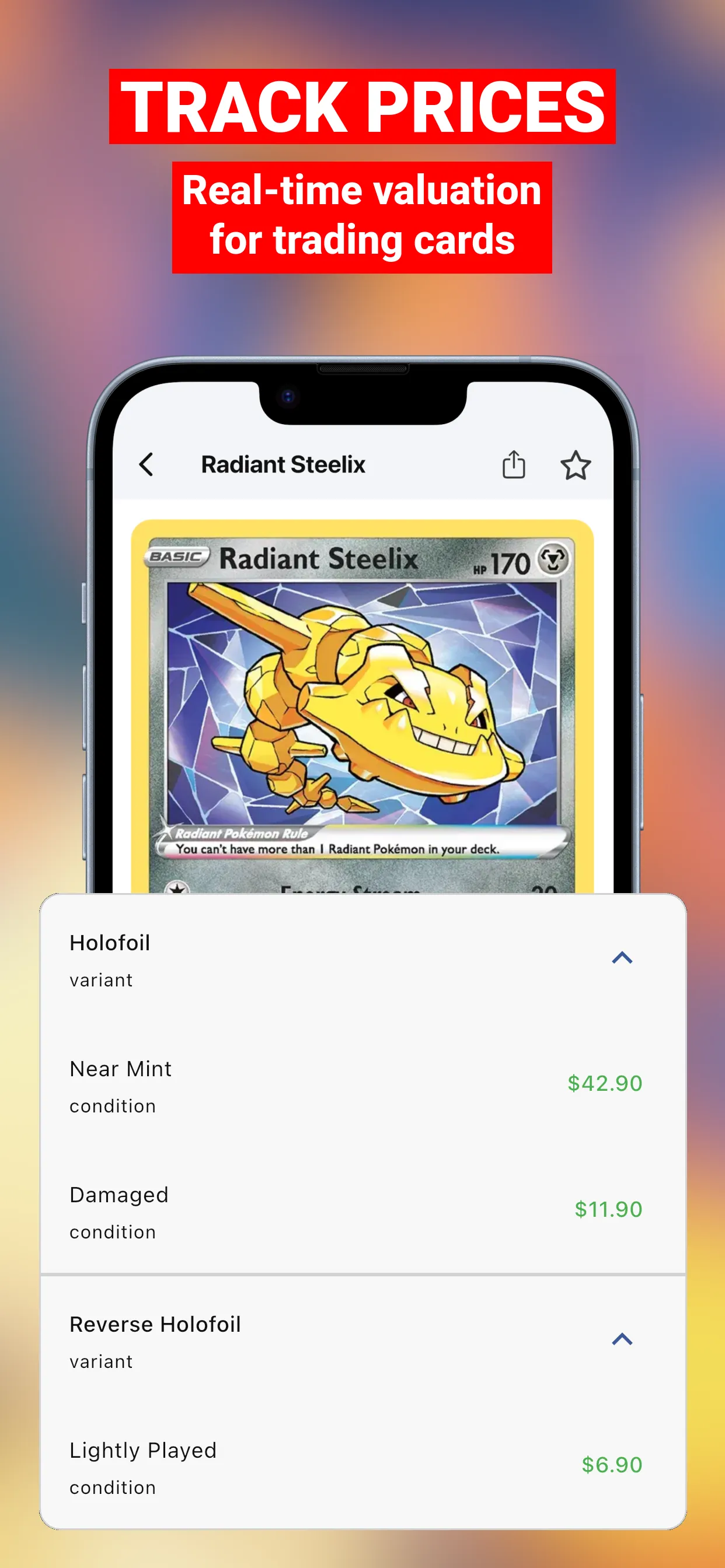 Card Value Scanner for Pokemon